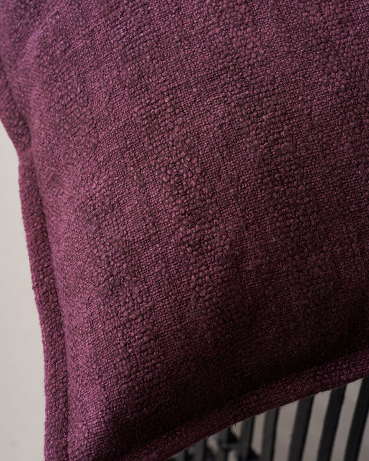 Maku Cushion Cover Burgundy