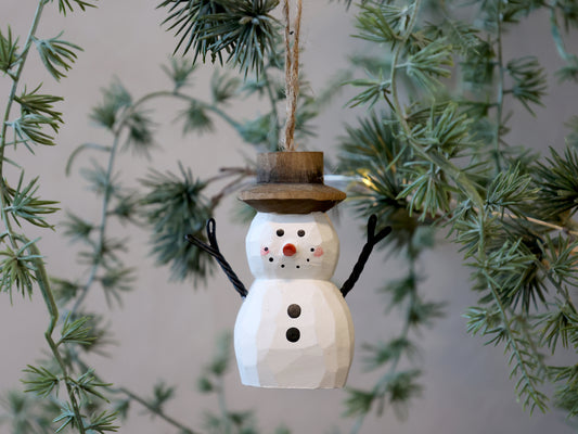 Vintage Snowman- Wooden