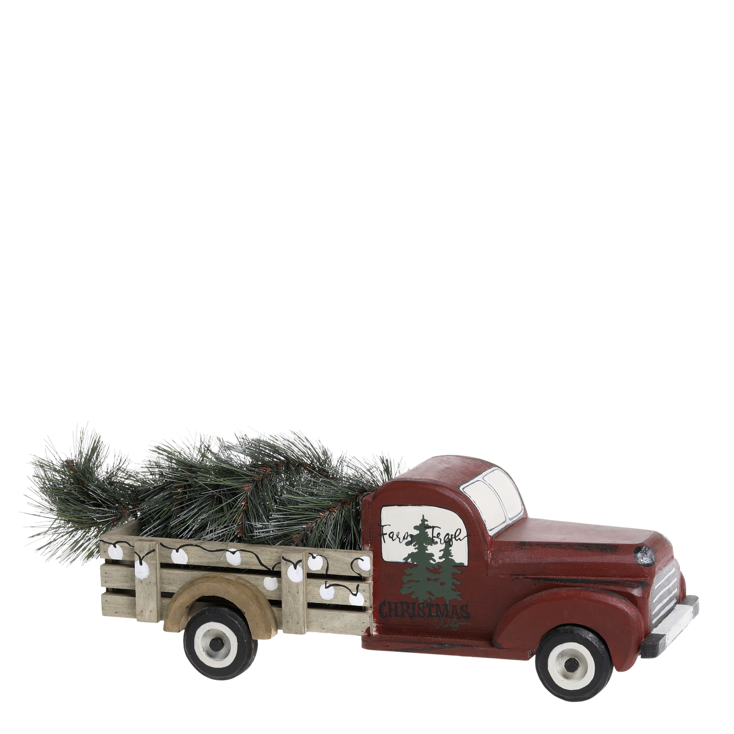 Vintage pickup Truck with Tree