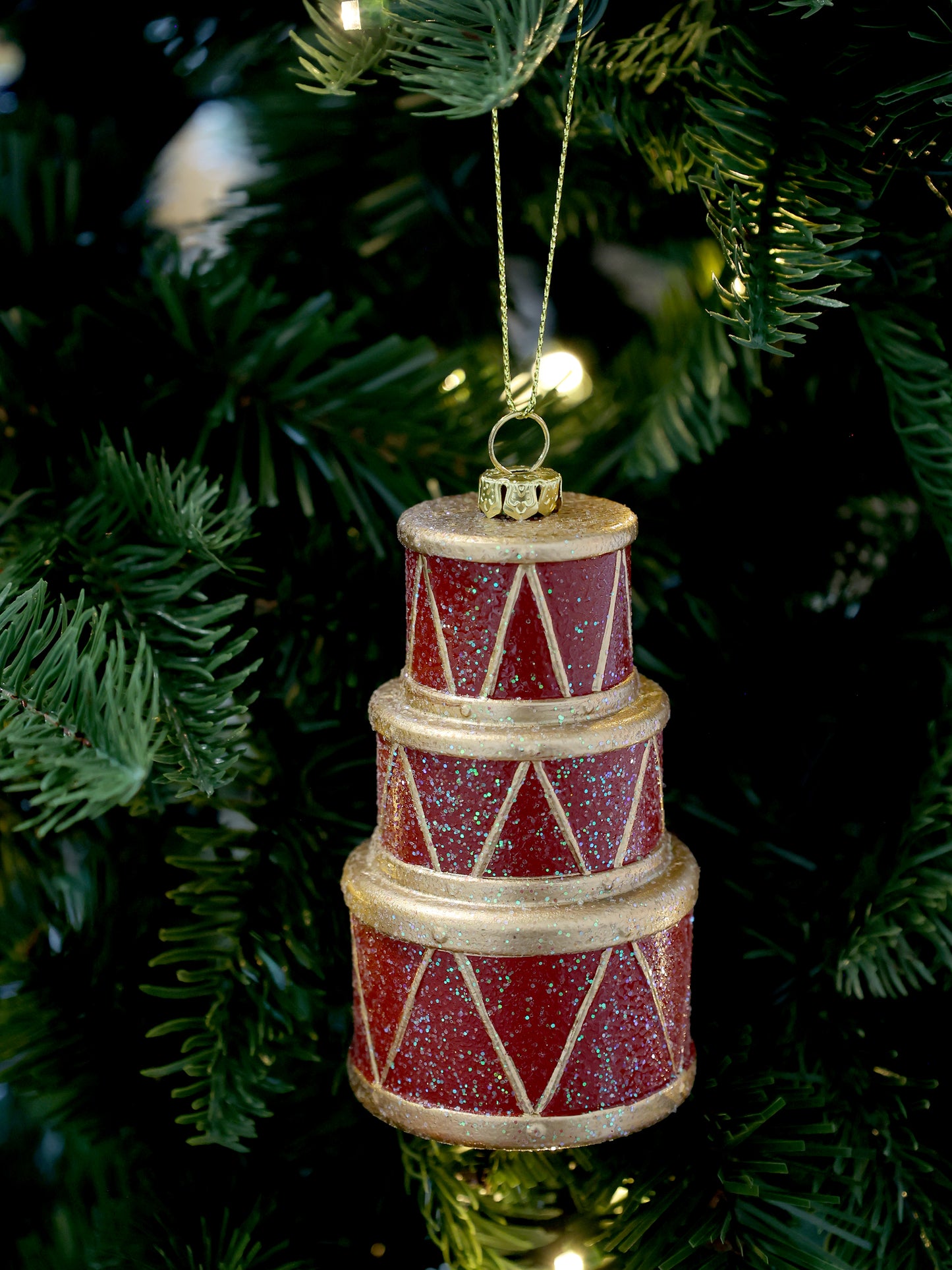 Vintage Drums Tree Ornament