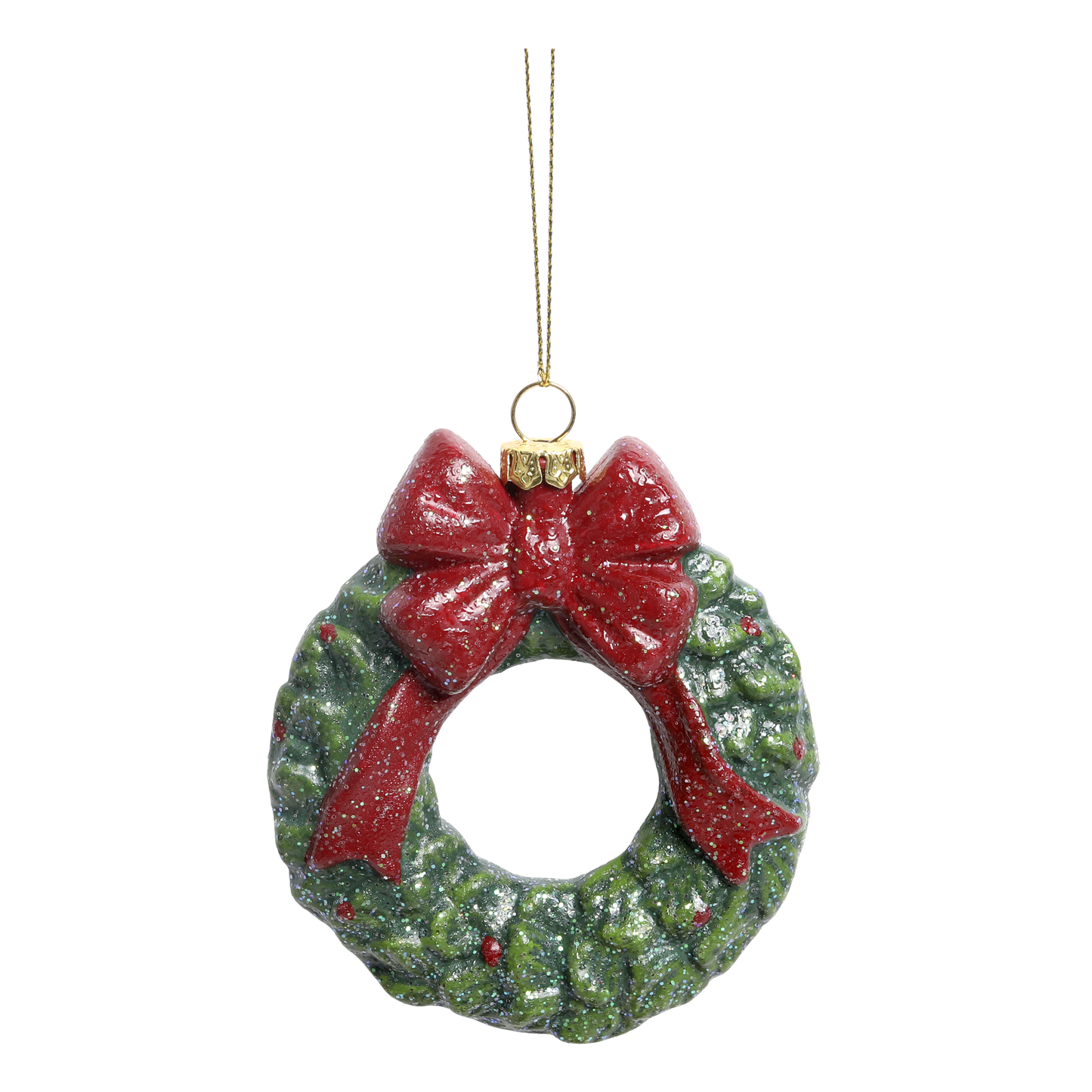 Vintage Wreath Tree Ornament