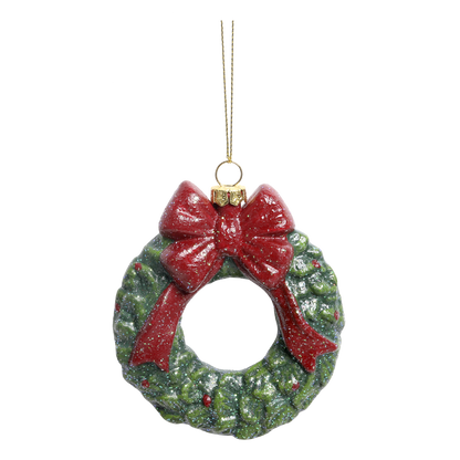 Vintage Wreath Tree Ornament