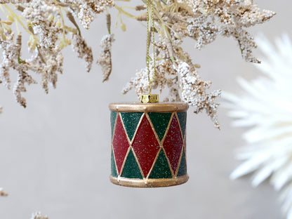 Vintage Drum Tree Ornament