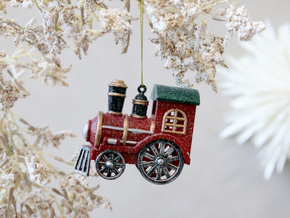 Vintage Train Tree Ornament