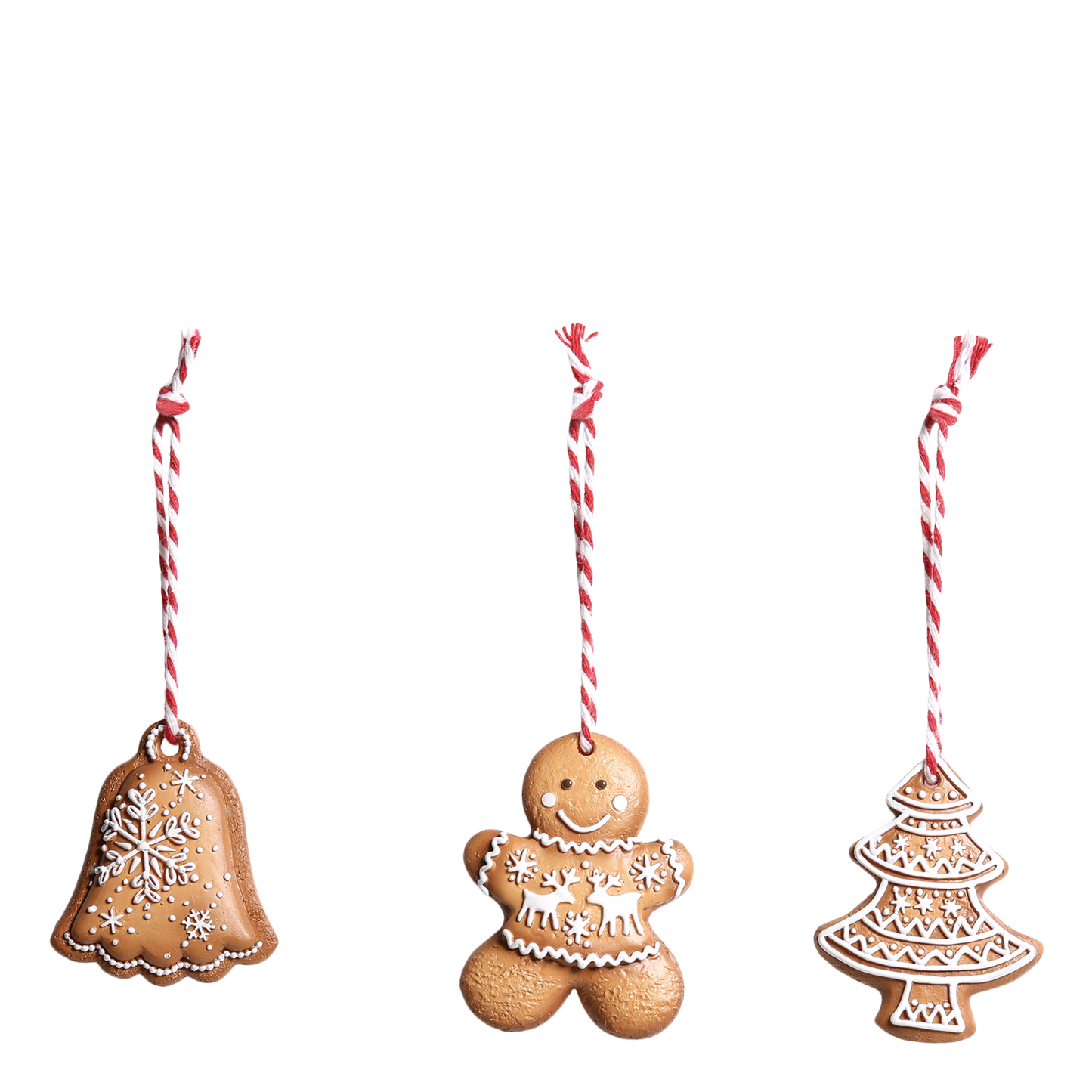 Christmas Cookie Ornaments Set of 3