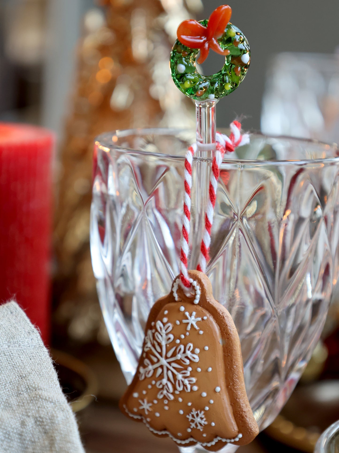 Christmas Cookie Ornaments Set of 3