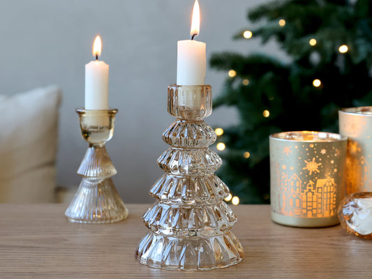 Christmas Tree Candlestick Holder